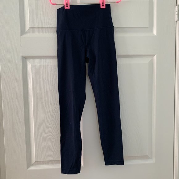 Lululemon Wunder Under High-Rise Tight 25" *Full-On Luxtreme True Navy Size 4 - Picture 3 of 16
